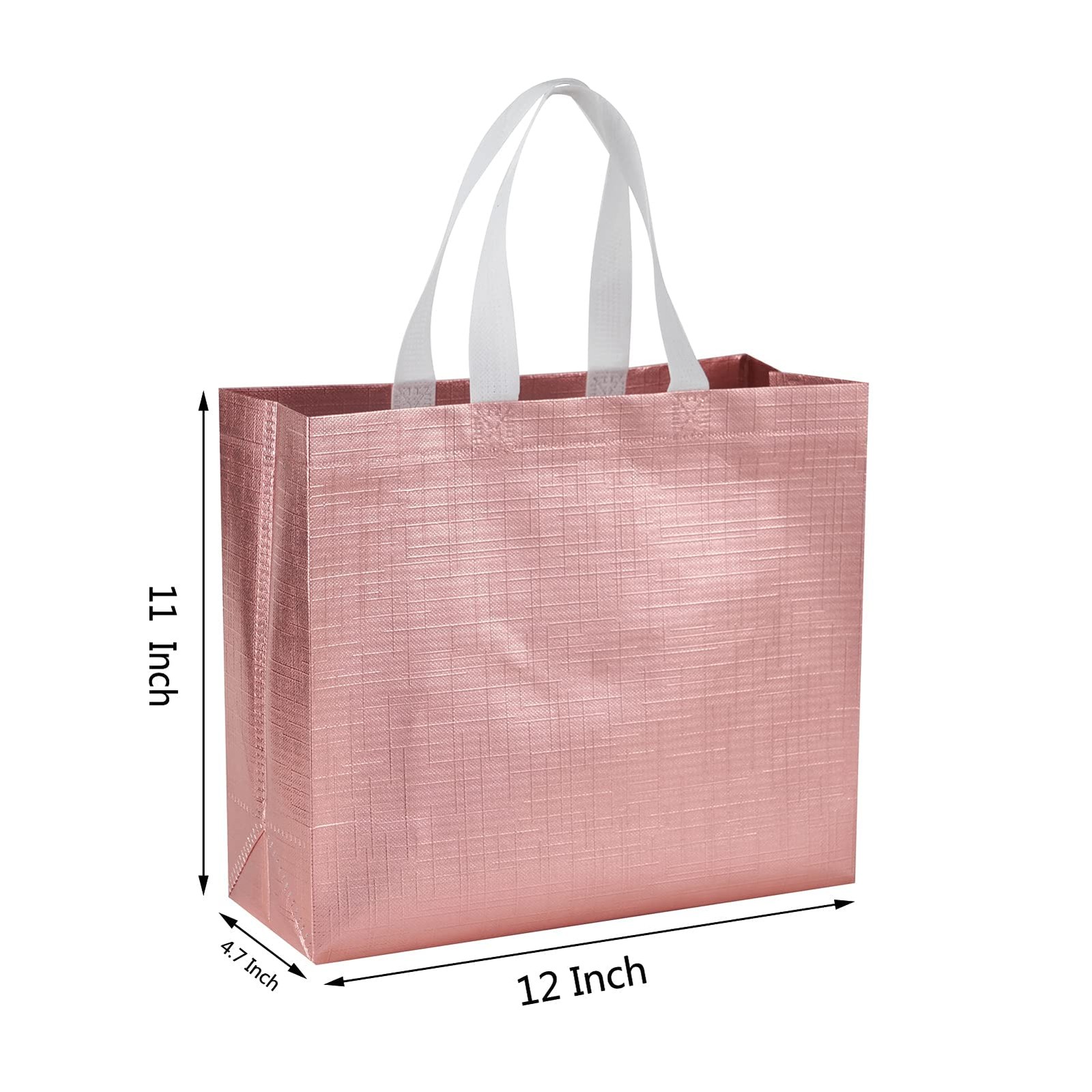 Reusable Large Gift Bags with Handles for Party Wedding Favors 6 PCS Set