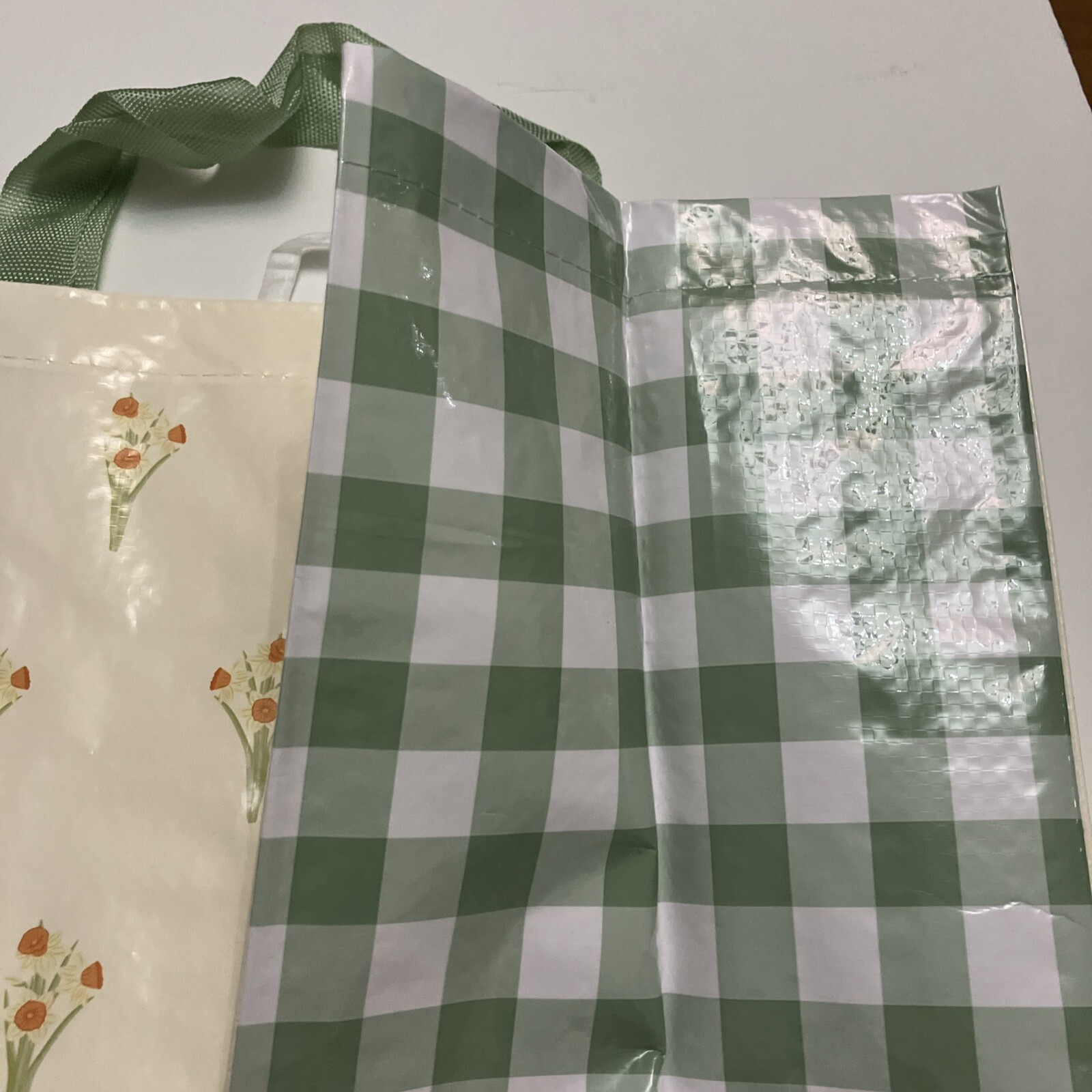 Tesco Daffodils Tote Bag Spring Daffodil White Yellow 2025 Flower New