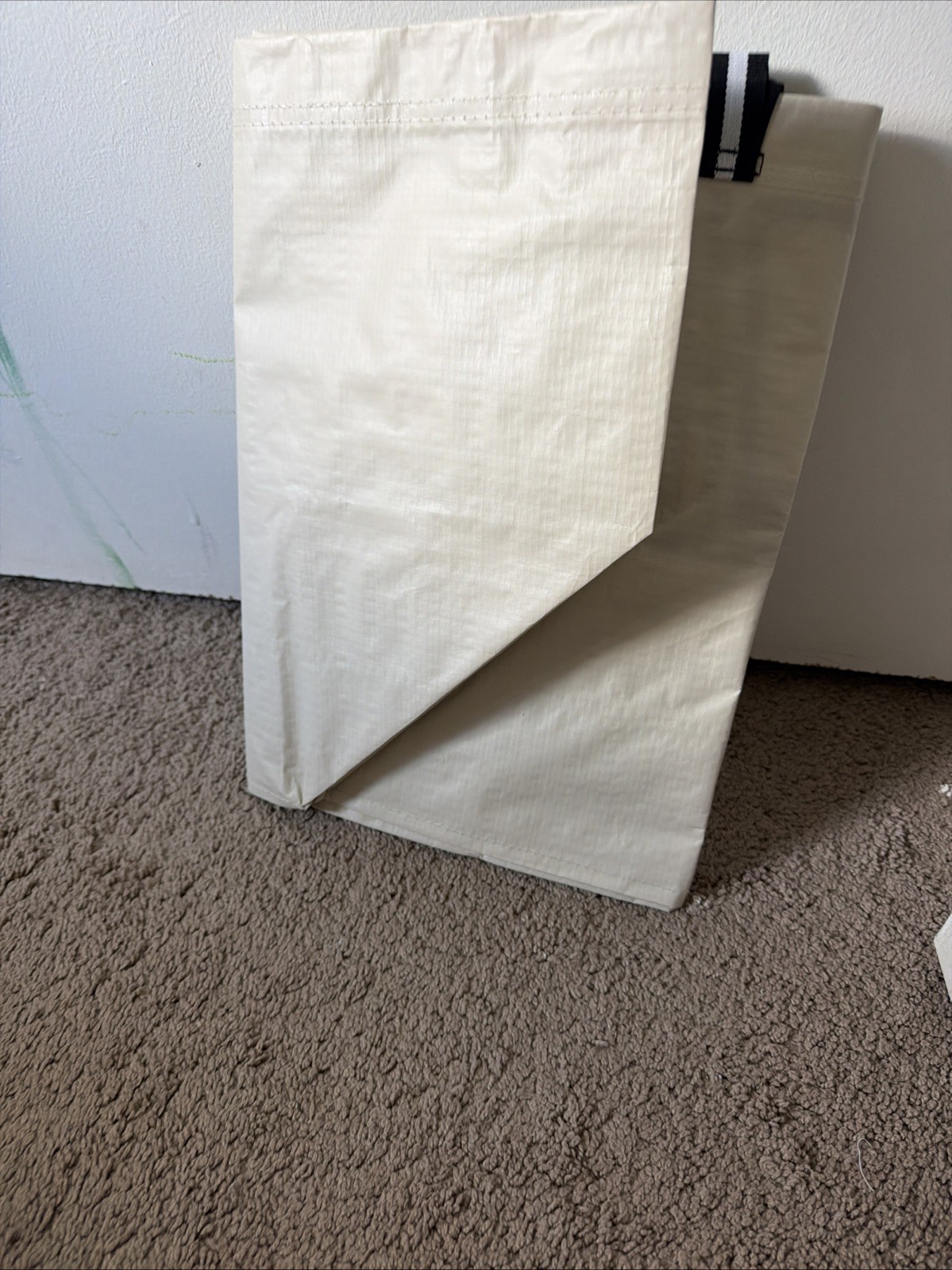 IKEA GÖRSNYGG Large Reusable Tote Bag Durable LightBeige 22.5×14.5×15.25″ 20Gal