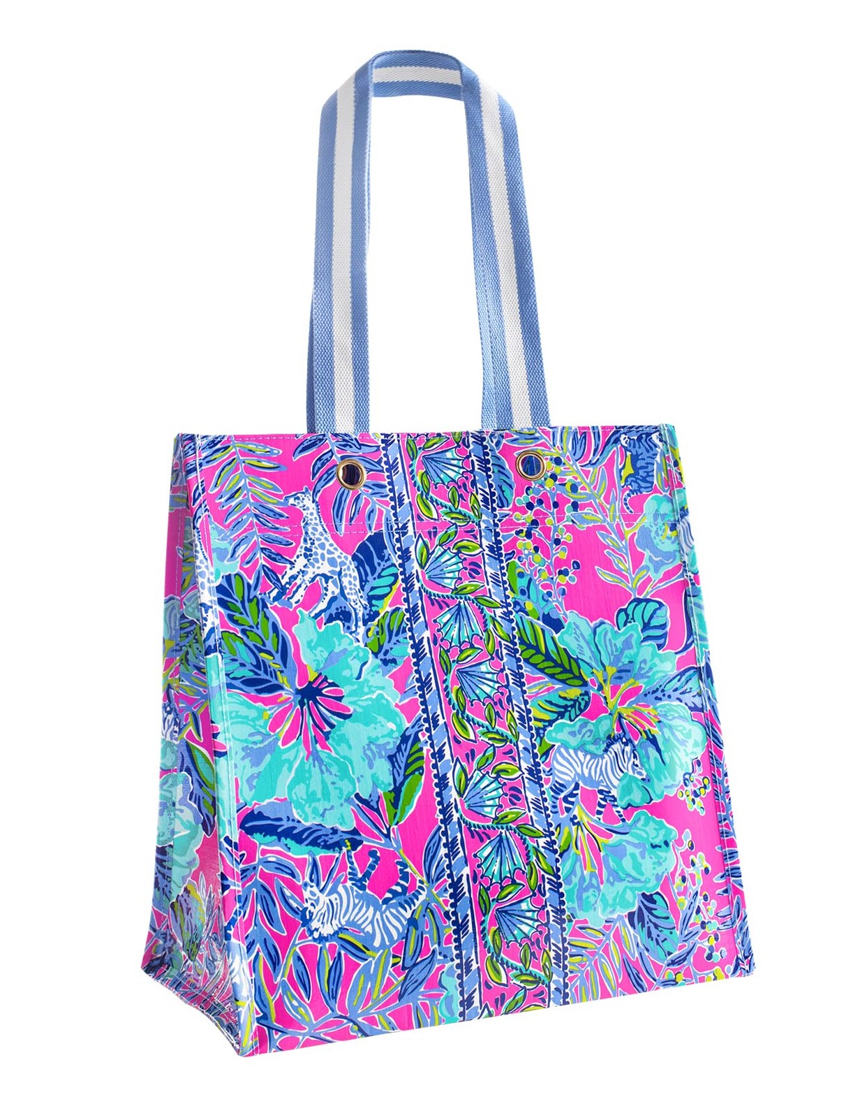 Market Shopper Bag, Reusable Grocery Tote, Shoulder Bag for Produce or Travel…