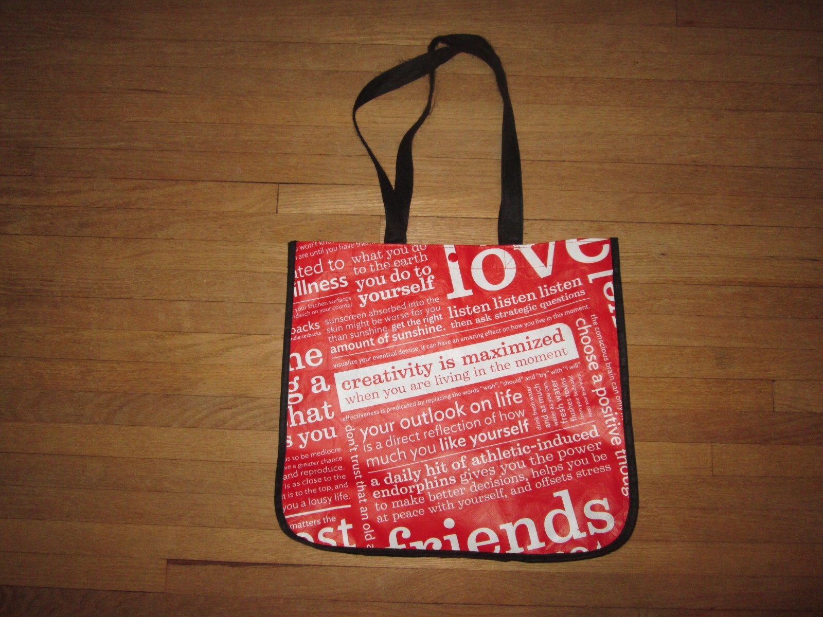 Lot of 3 LULULEMON Reusable Double Handle Shopping Tote Bags