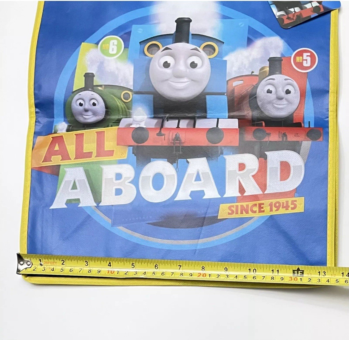 Thomas the Train “All Aboard Since 1945” Reusable Large Grocery Bag! New!!!