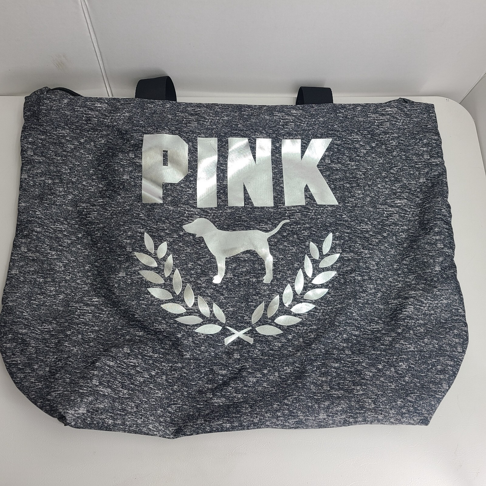 Victoria Secrets PINK Reusable Zip Shopping Tote Large