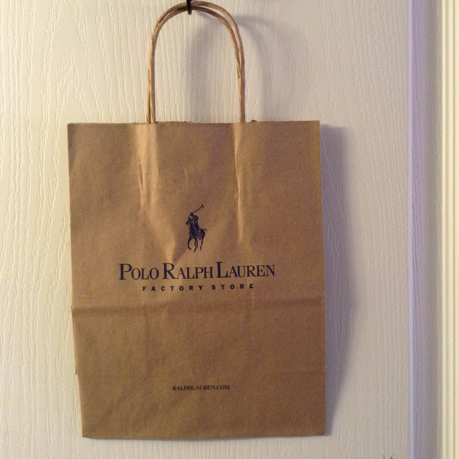 NEW POLO RALPH LAUREN paper shopping LOGO bag GIFT TOTE 8″ x 10″