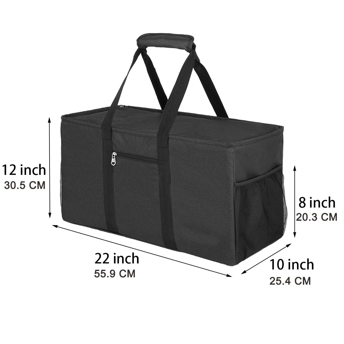 Extra Large Utility Tote Bag,Reusable Shopping Bags with Handles – Waterproof…