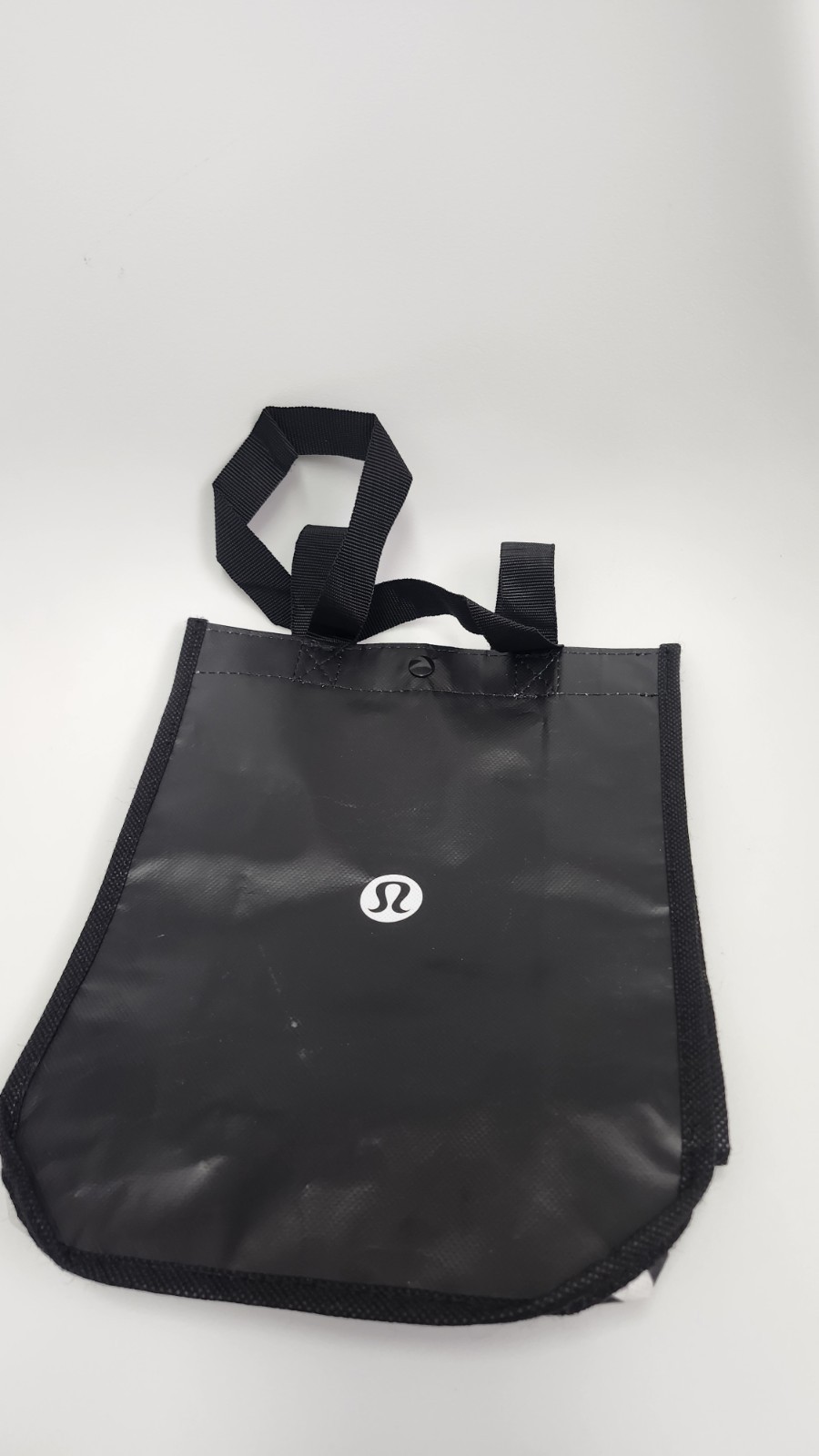 Lululemon Reusable Shopping Bags Color Black And Light Green