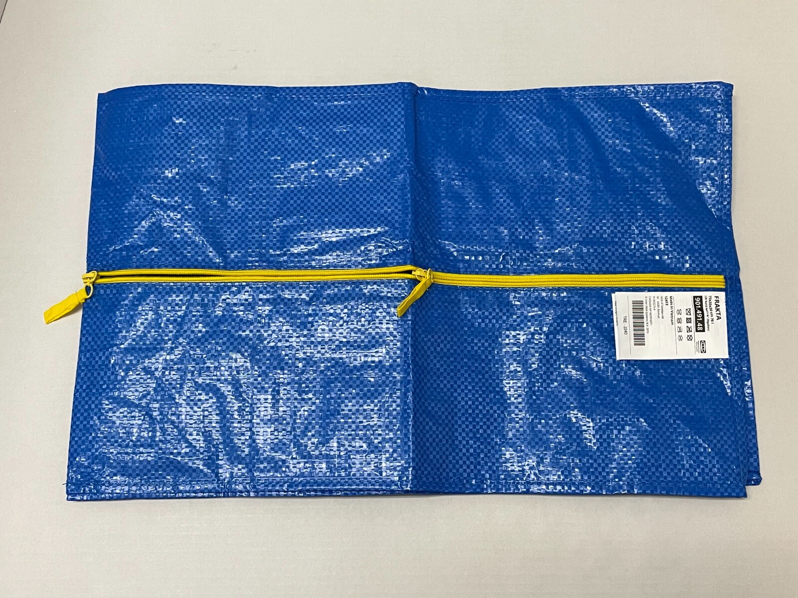 Genuine Ikea FRAKTA Zippered storage bag laundry, 20 gallon 901.491.48 – NEW