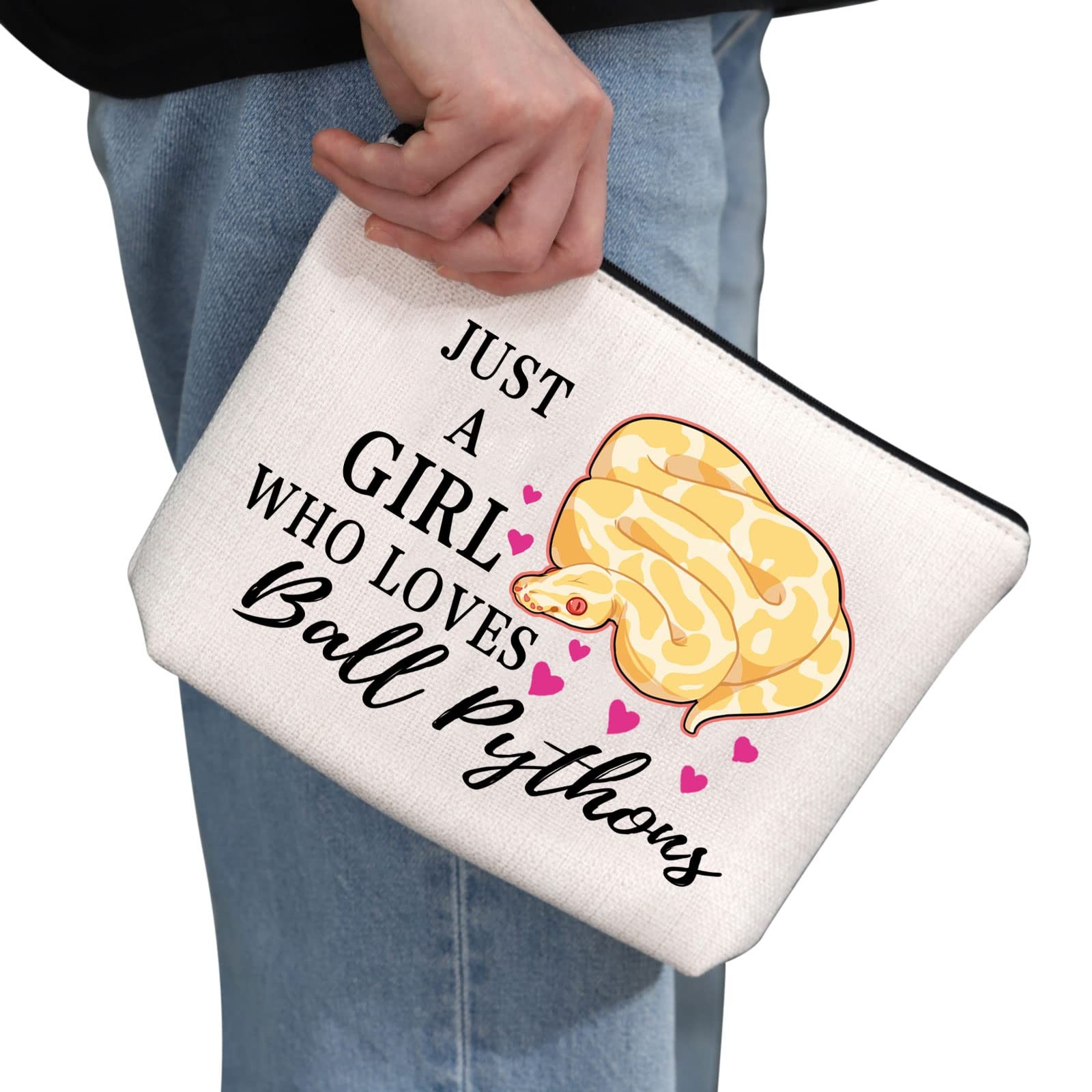 G2TUP Ball Python Lover Gift Who Loves Pythons White Bag