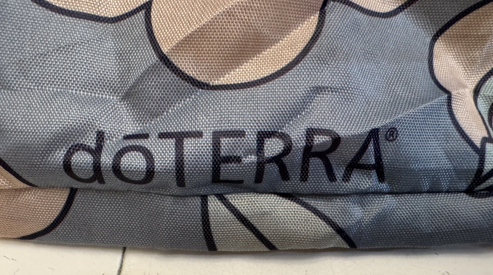doTERRA Branded Tote Bag, Reusable Shopping Bag Makes into Storage Pouch