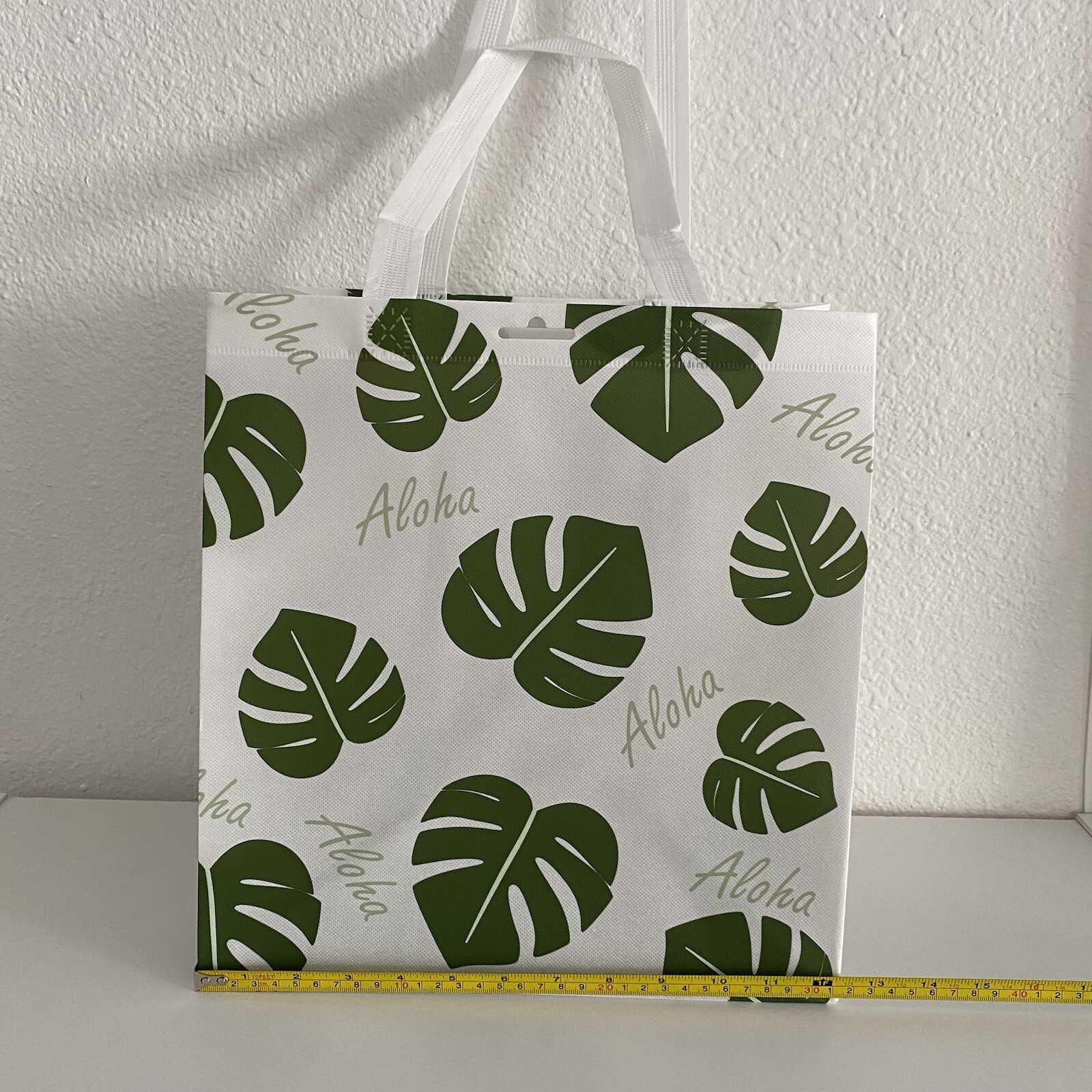Hawaii Aloha 3 Non Woven Fabric Printed Reusable Shopping Grocery Gift Bags NEW