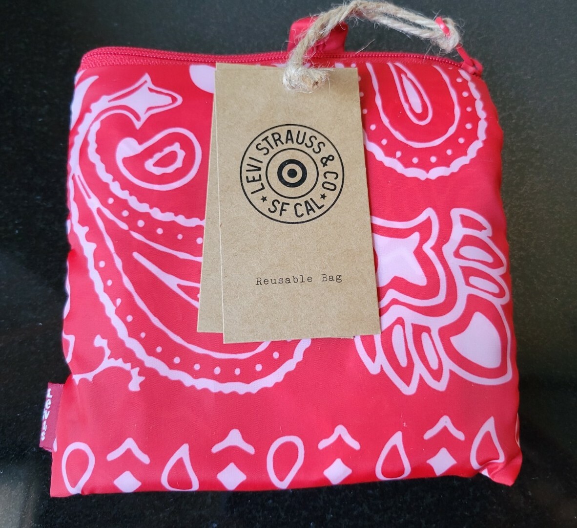Brand New Red Bandana Reusable Shopping Bag Tote – Levi’s x Target