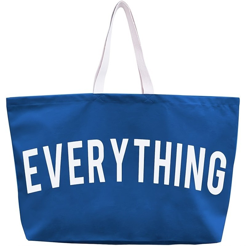 Extra Large Canvas Tote Bag – Big Largest Reusable Grocery Shopping Beach Totes
