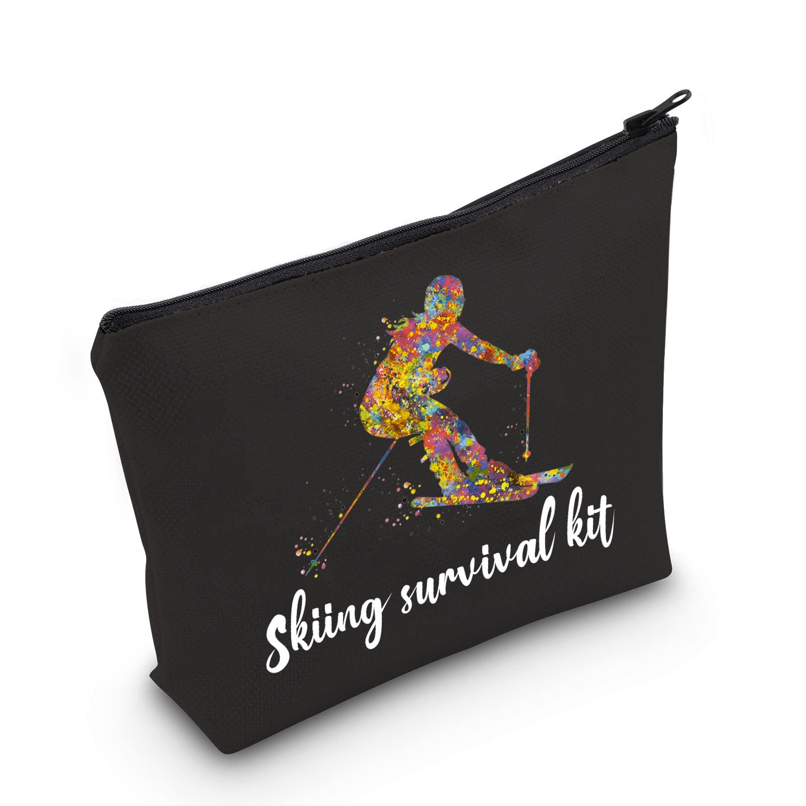 POFULL Skiing Bag – Team Gifts and Survival Kit for Ski Black