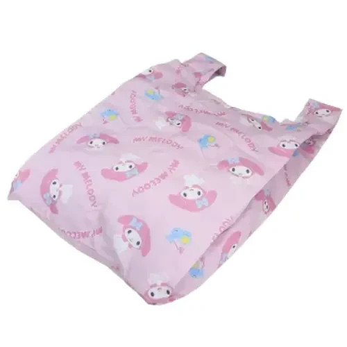 Sanrio My Melody Eco Shopping Bag with Pouch 10in x 5in x 18in