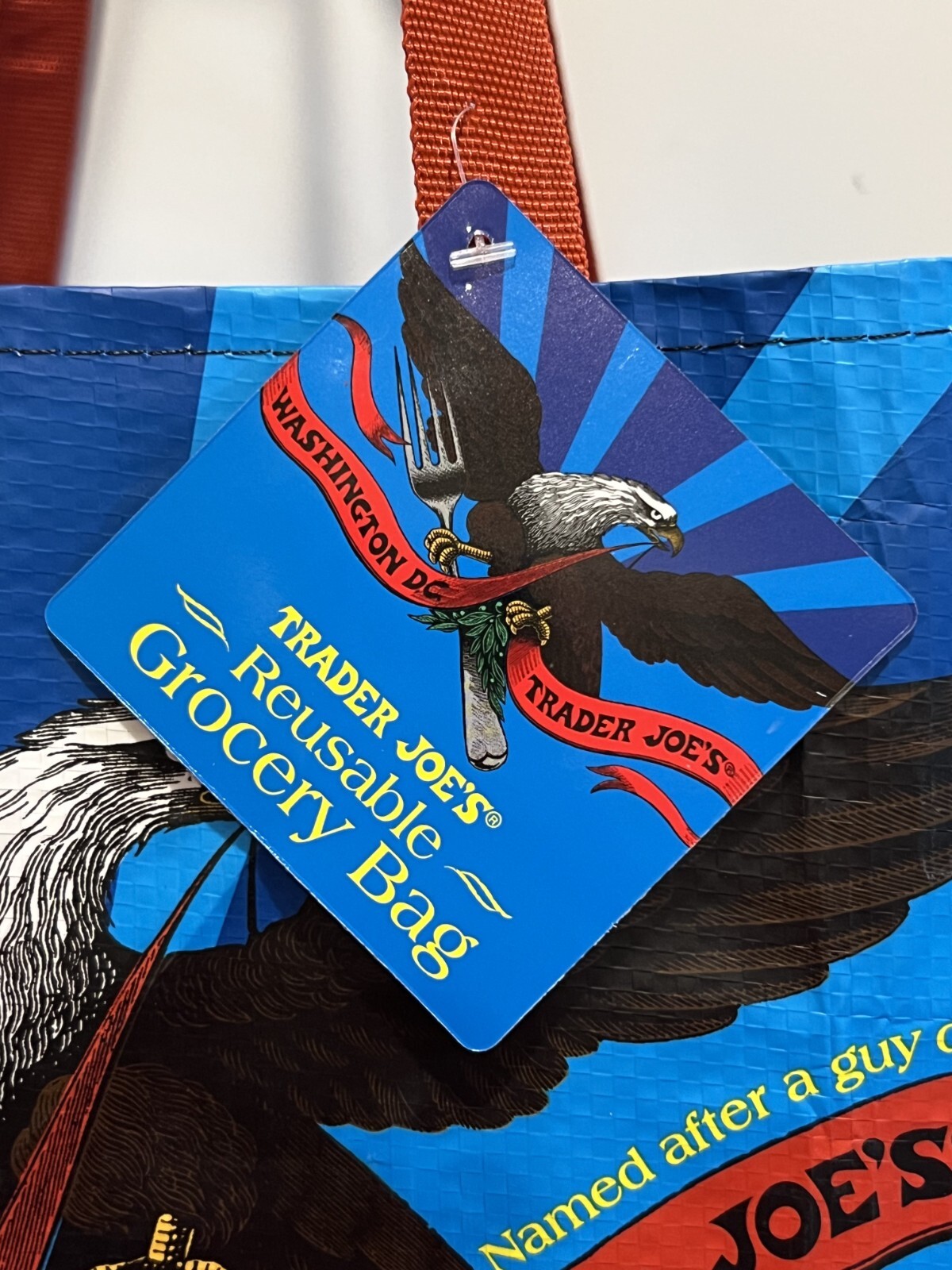 Trader Joe’s WASHINGTON DC Regional Reusable Shopping Tote Bag -Collect ‘em All!
