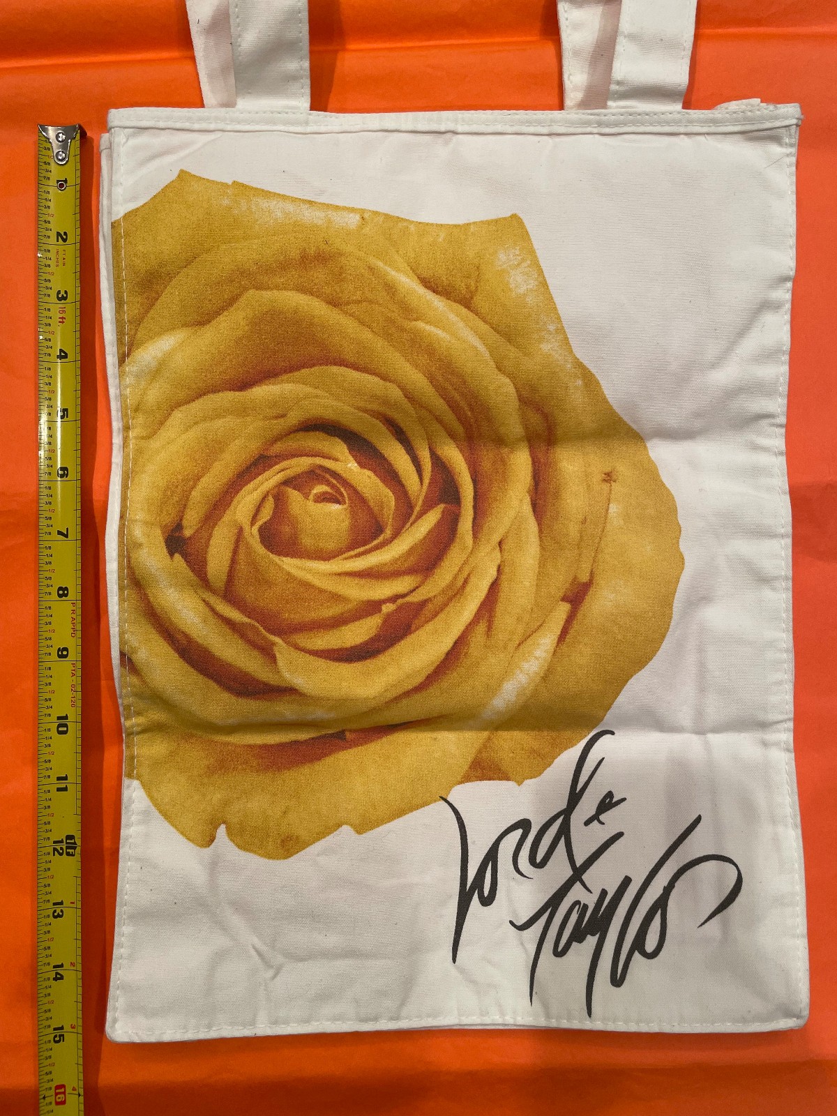LORD & Taylor Canvas Reusable Shopping Bag Tote