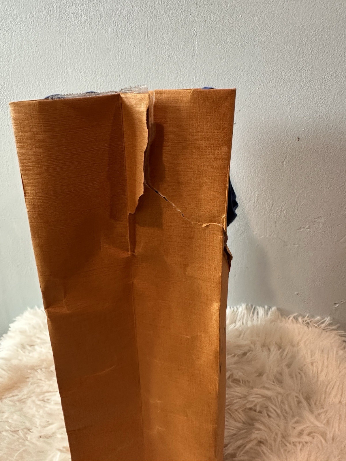 Authentic Louis Vuitton Reusable Shopping Bag Foldable 13x10x4 in