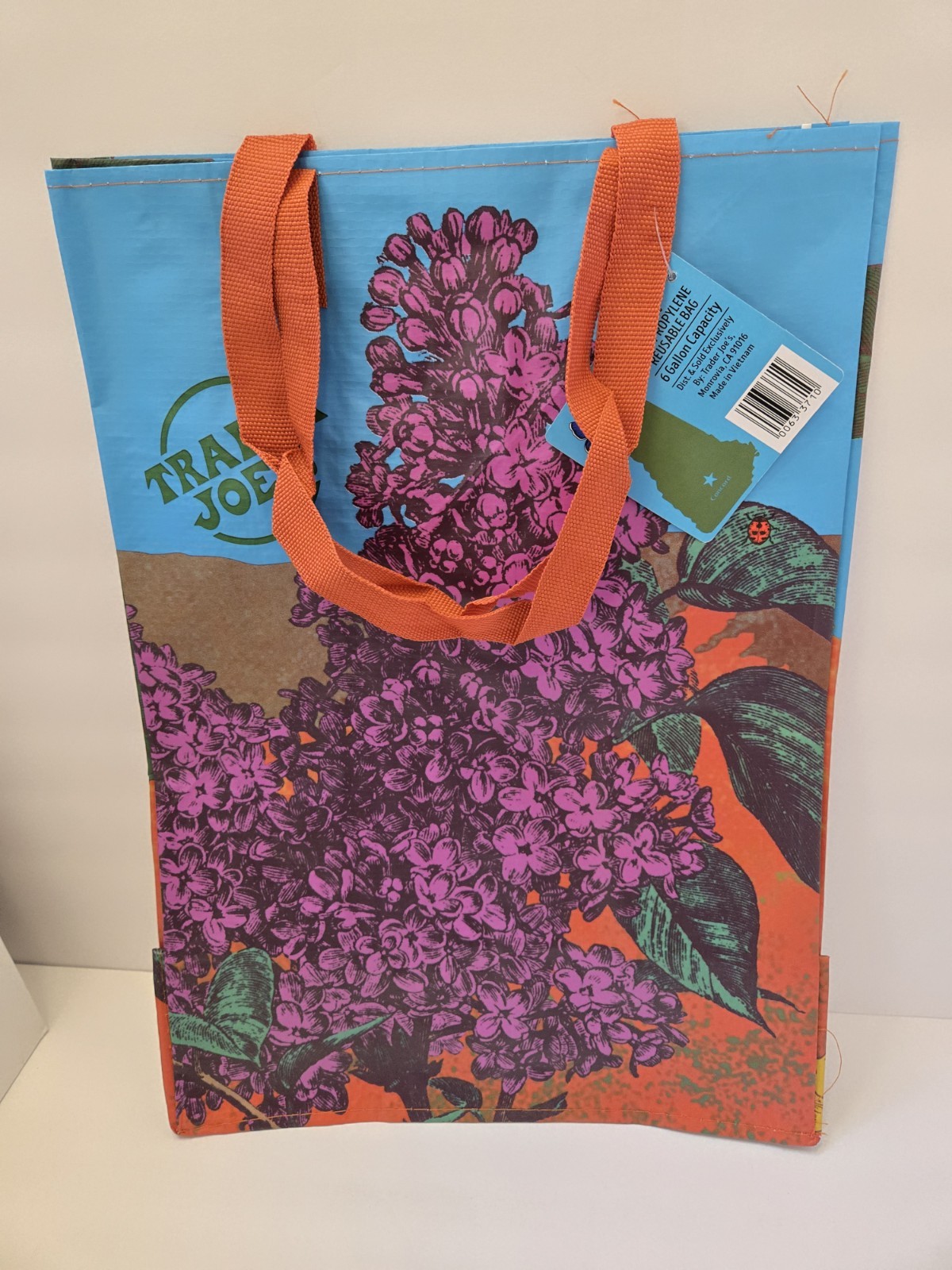 Trader Joe’s NEW HAMPSHIRE Regional Reusable Shopping Tote Bag NWT Free Shipping