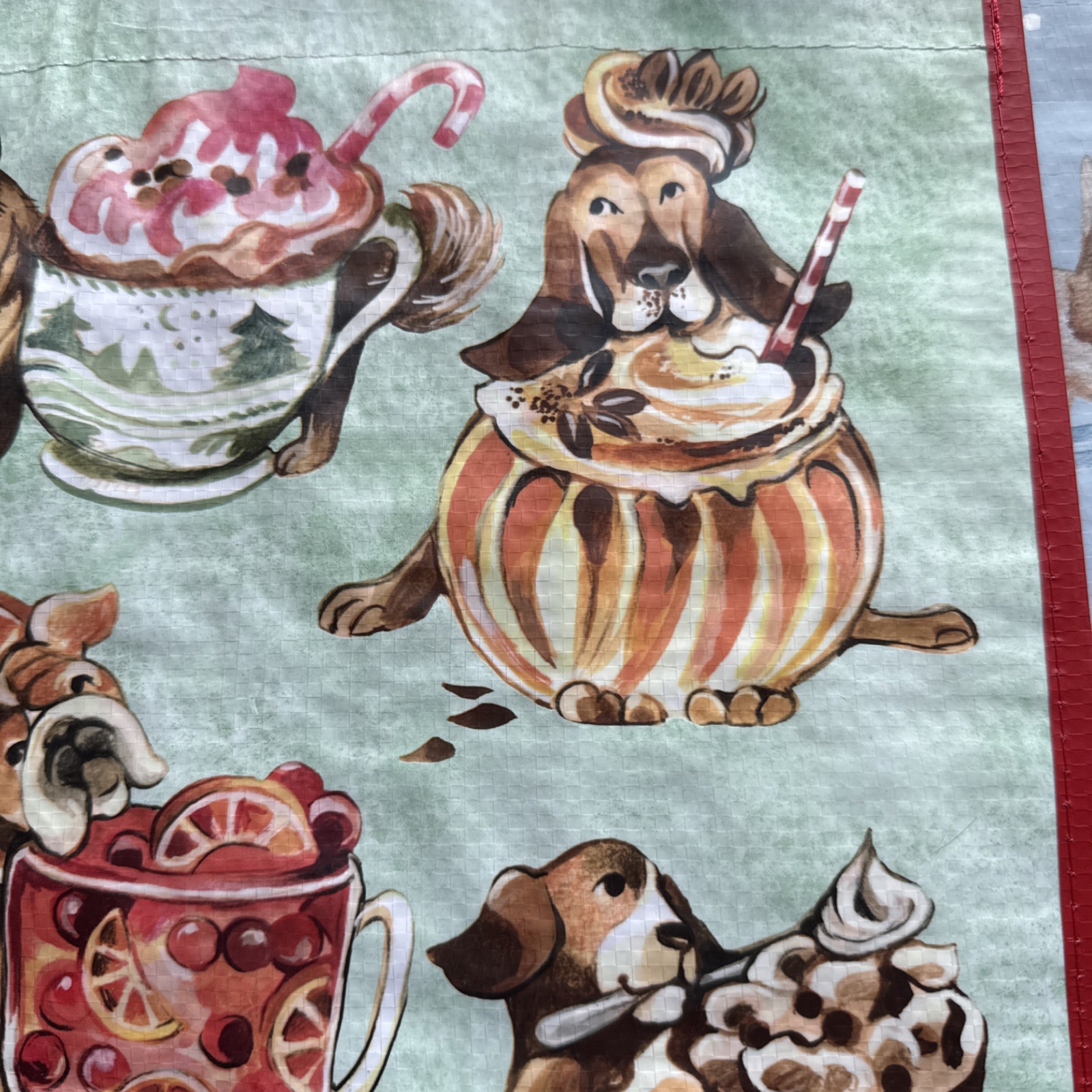 Marshalls – Lot Of 3 Cute Dog Bags – Reusable Totes
