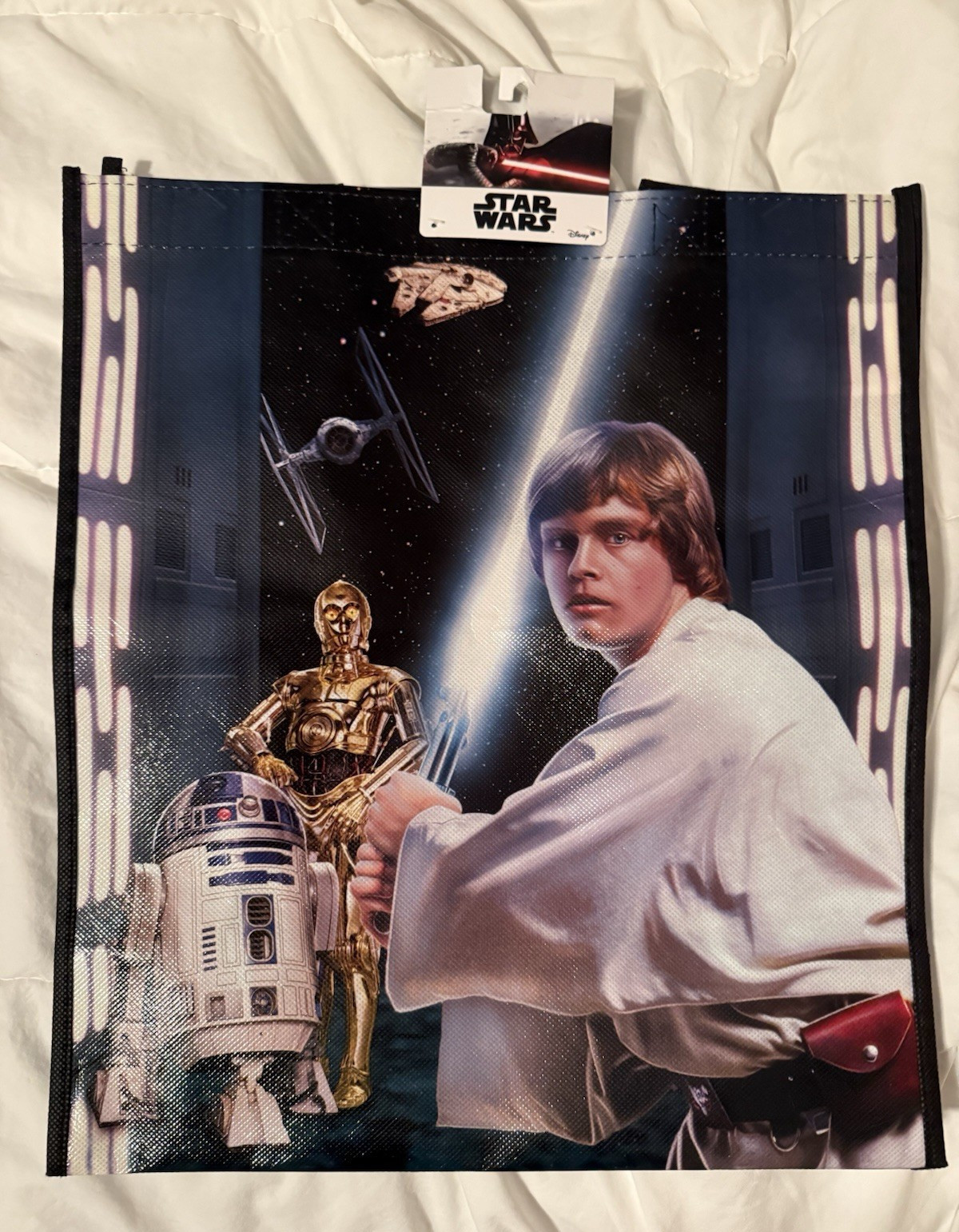 Legacy Licensing Partners Star Wars Nylon Reusable Tote Bag 15x12x14 SWL209SP