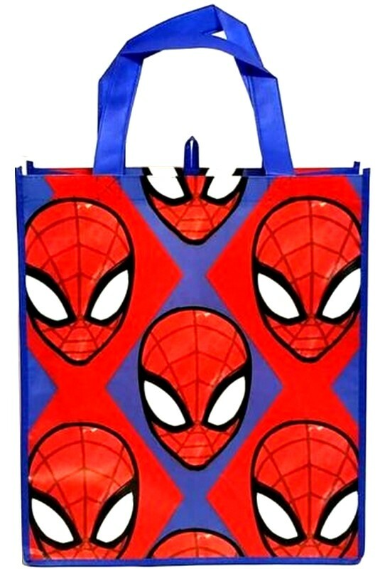 Marvel SPIDER-MAN 15.5 x 13.5 x 6.75 Re-Usable Shopping Tote Bag (1pc) NWT