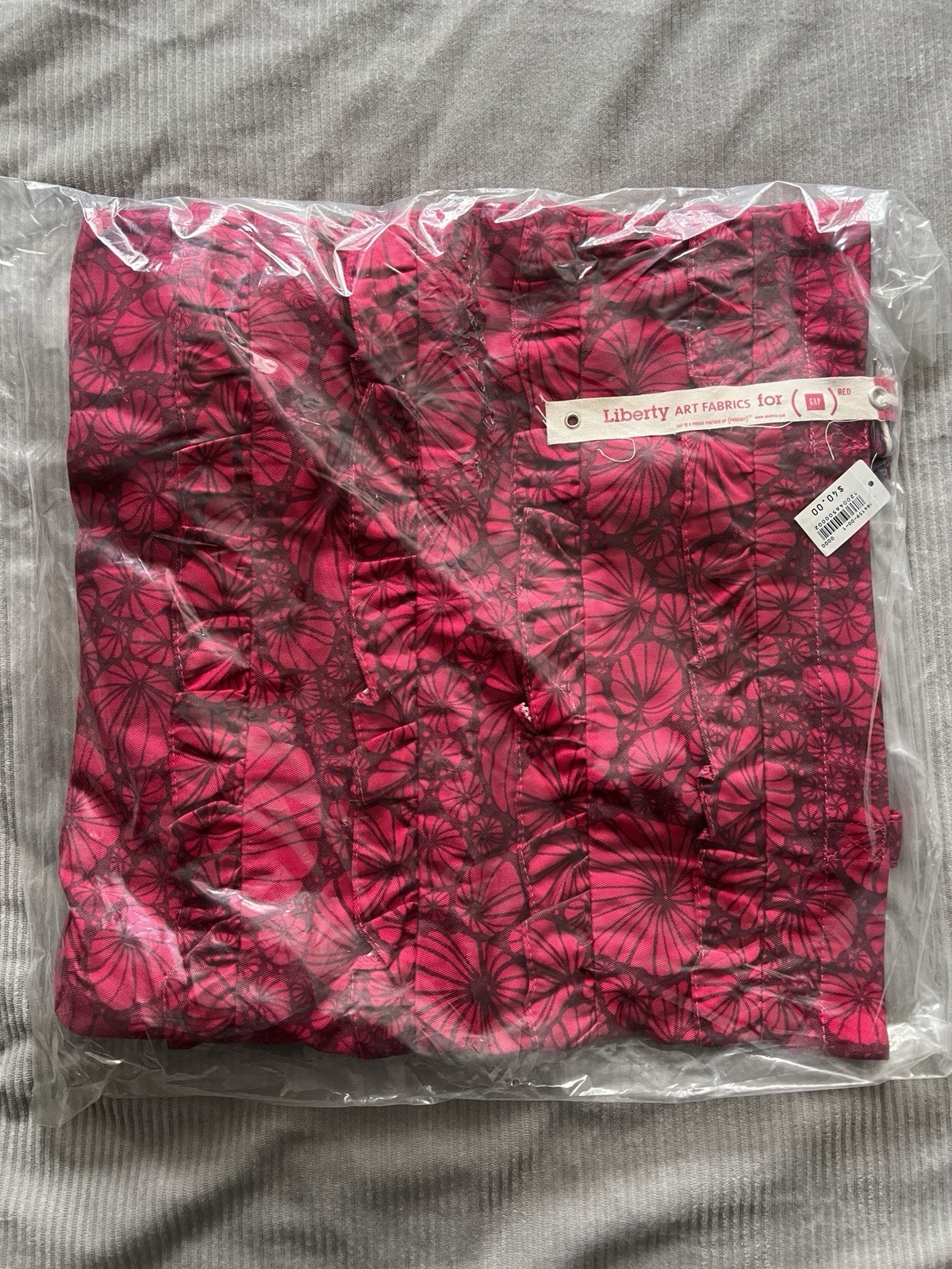 Liberty of London Fabrics x Gap Product (RED) Cotton Floral Tote NEW! RARE!