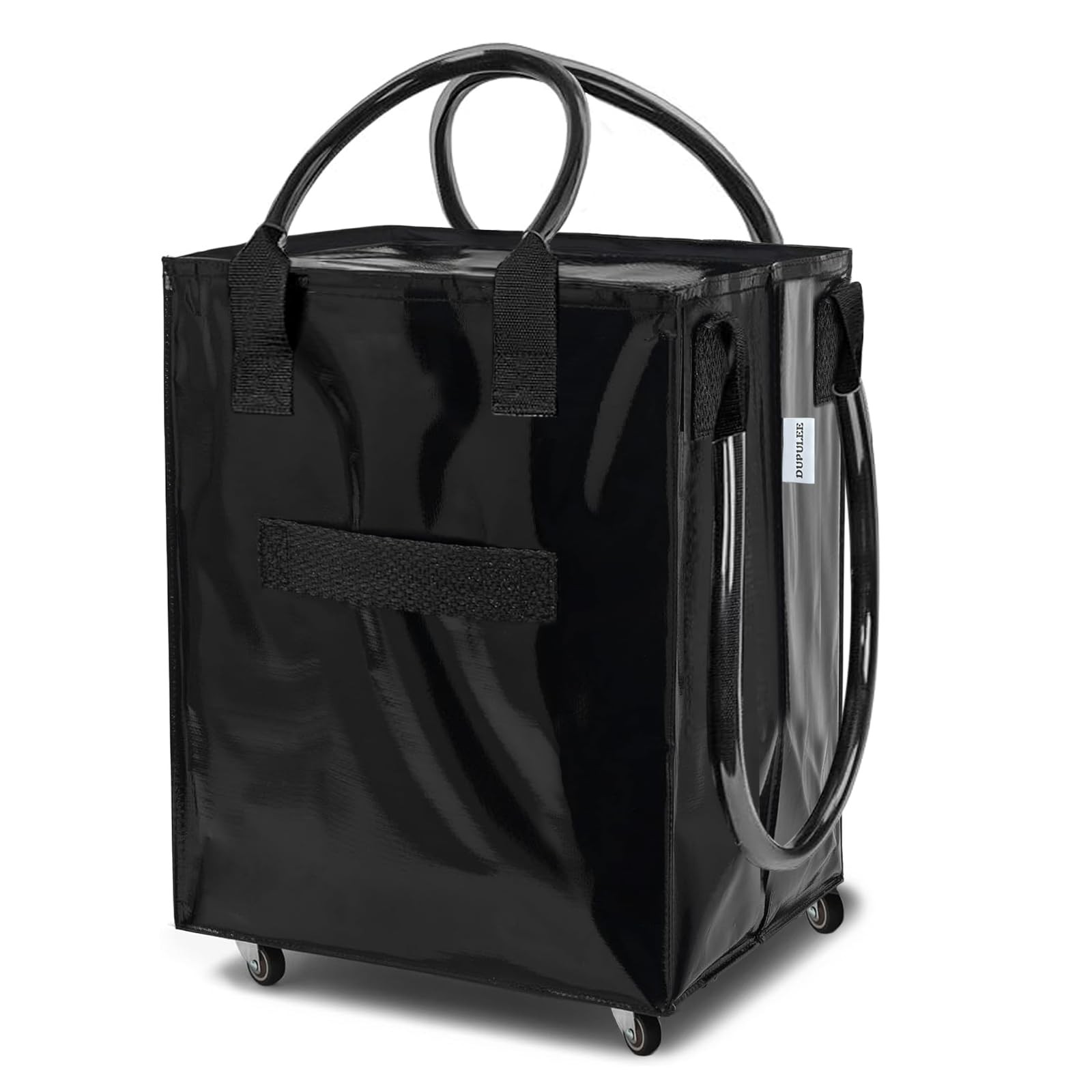 Reusable Grocery Bag On Wheels,Shopping Trolley with Zipper Closure,Rolling T…