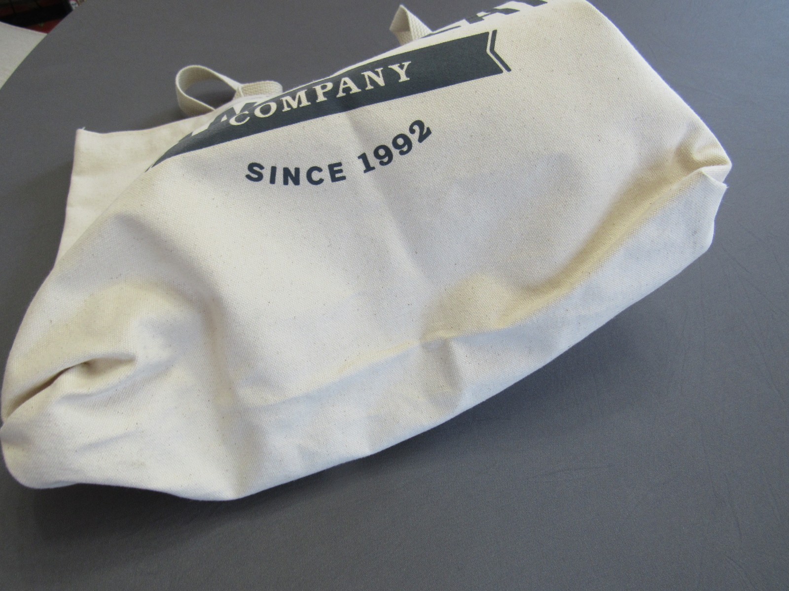 Swans Island Maine Large Canvas Tote Beach Bag New Without Tags Made In USA