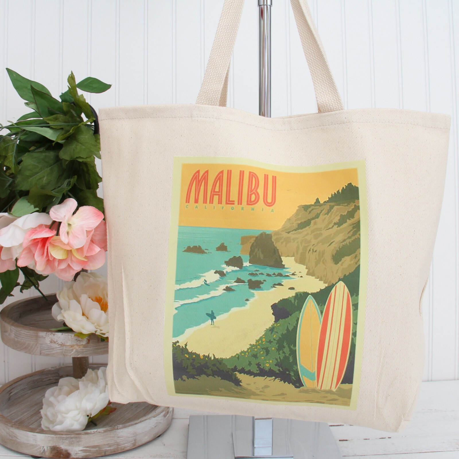 Large Cotton Canvas Shopping Grocery Tote Bags – Reusable-10oz Fabric 14.5x17x3″