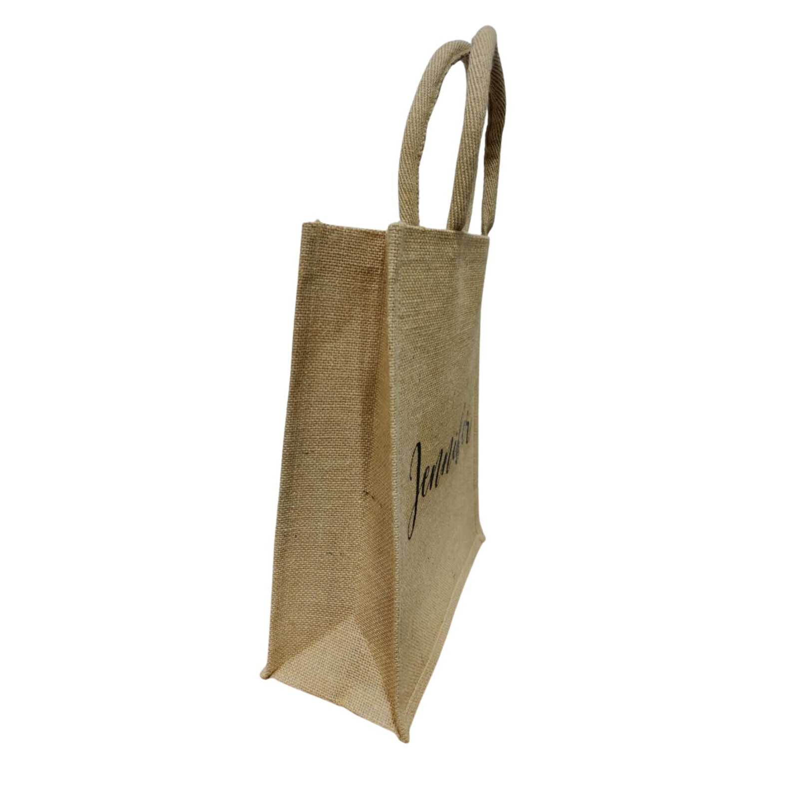 Handmade Delight Durable and Spacious Jute Tote Bag | Indian Jute Carry Bag