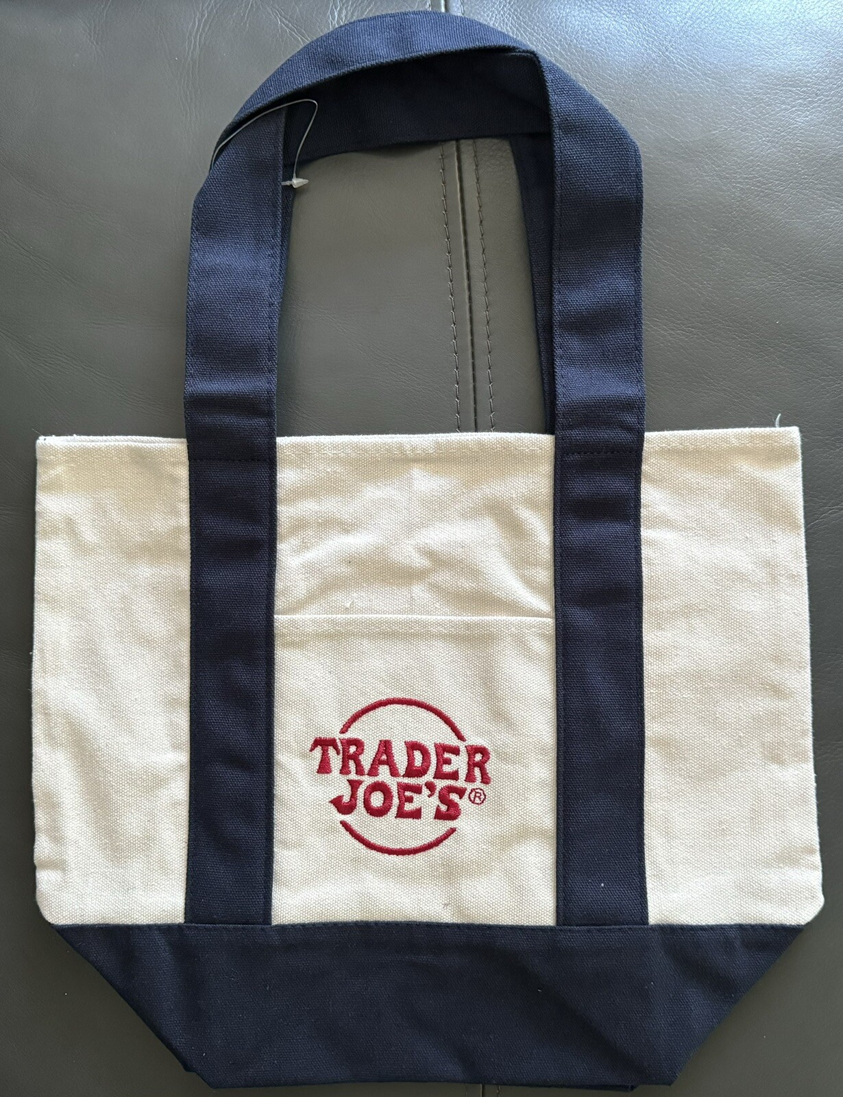 New Trader Joe’s Discontinued Mini Canvas Tote Bags 6-pack Mixed Colors