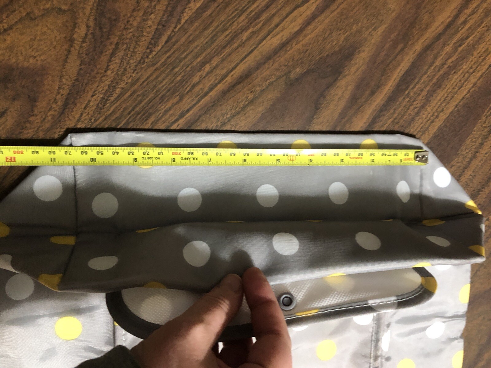Sachi Insulated Bag Tote Foldable Snap Lunch Zipper Pocket Pot Luck Tailgate