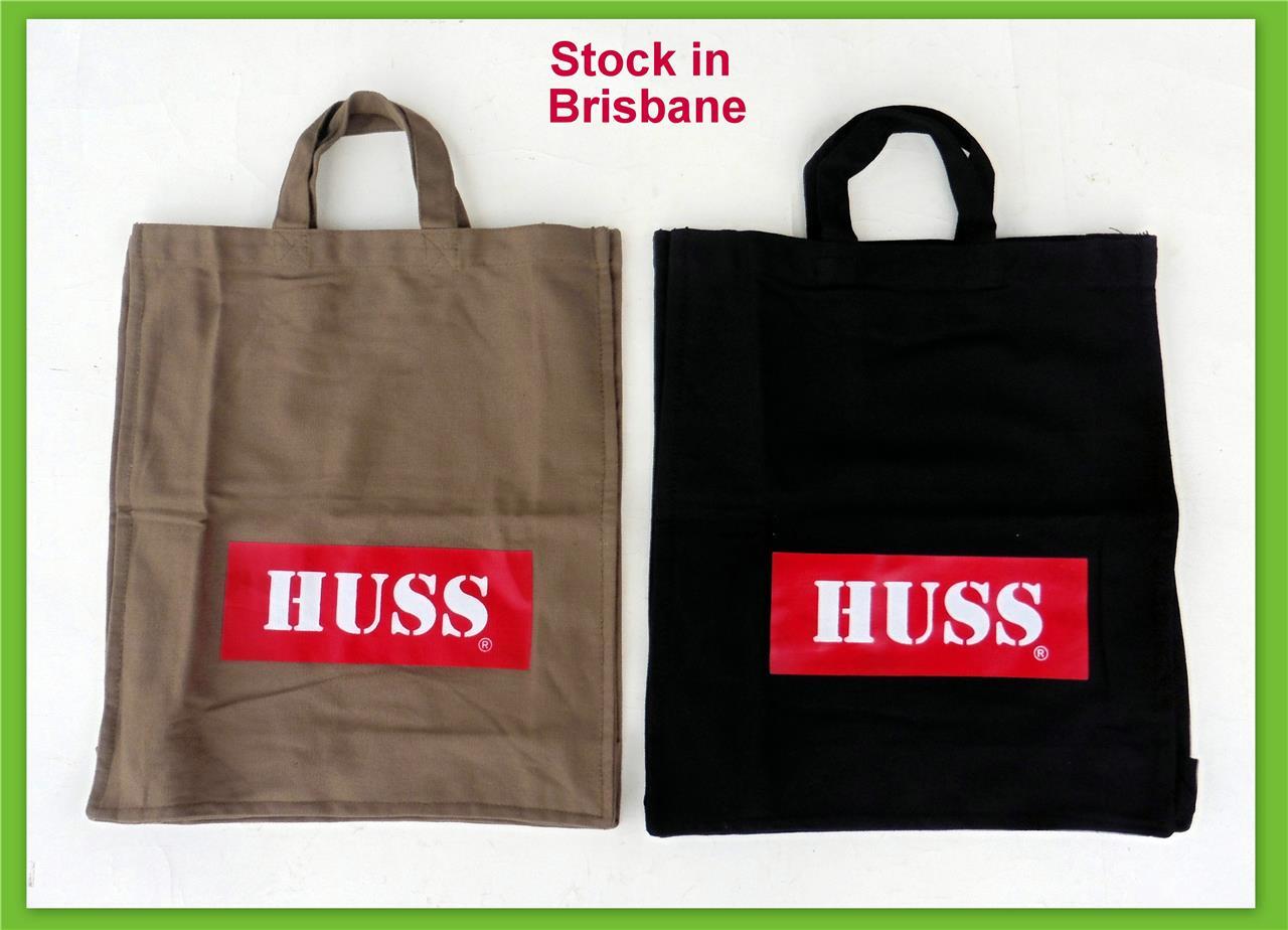 2× Reusable Canvas Large Grocery Shopping Bag Travel Tote Casual Cloth Handbag