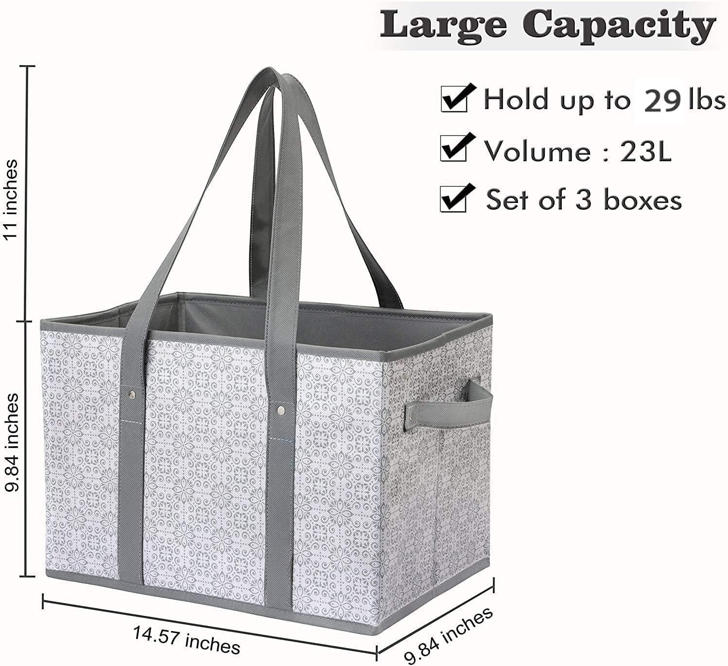Large Foldable Shopping Bags Water Resistant