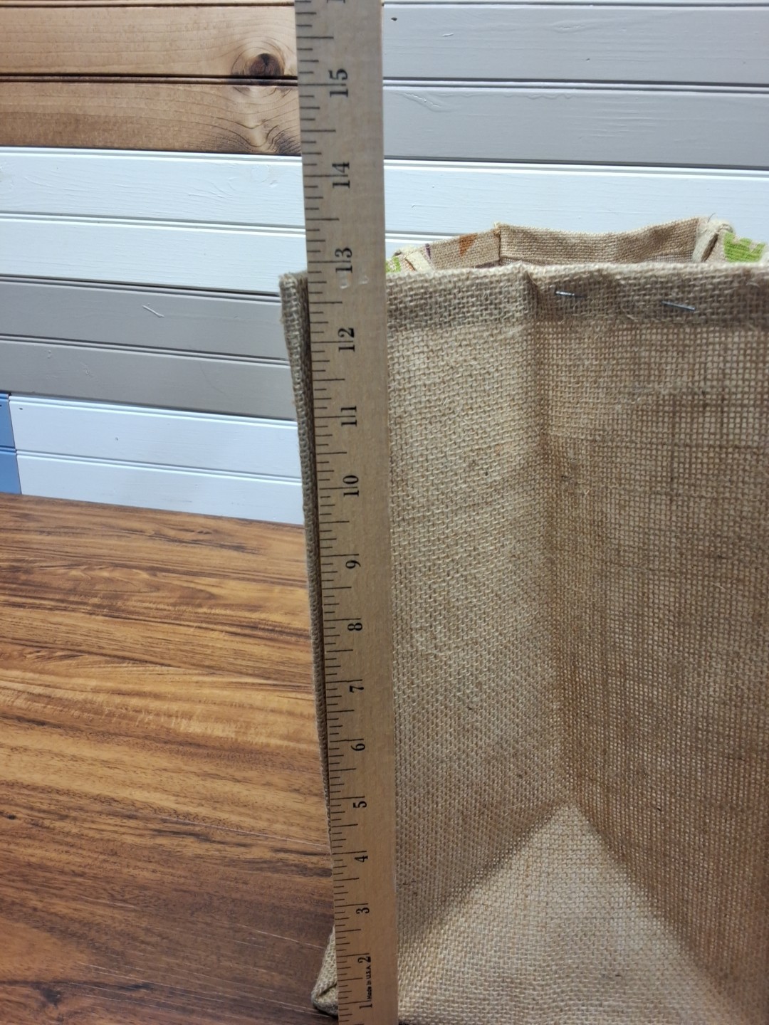 Trader Joe’s Jute Burlap Reusable Shopping Grocery Tote Bag