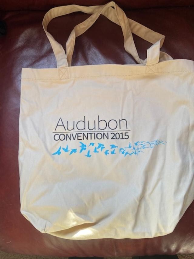 Audubon Society birds grocery tote reusable bags organic