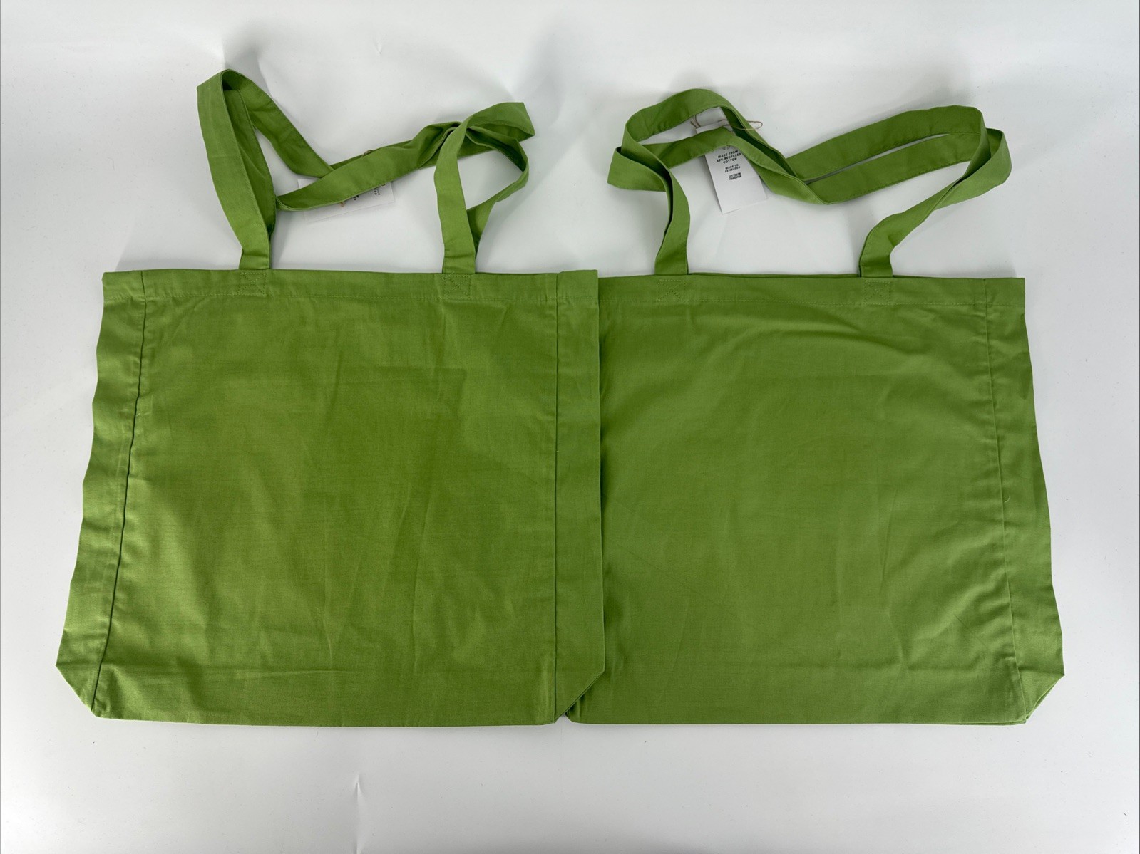 LOT OF 2 Cotton:On Foundation Tote Bag “100% Life Changing” Reusable Grocery NEW