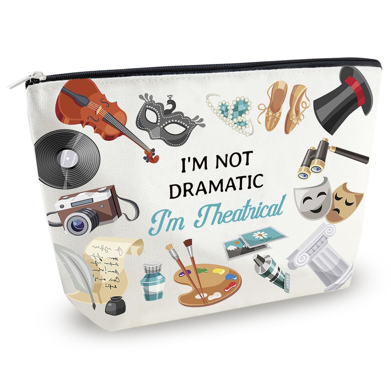 Yoxiumi Musical Theater Gifts for Lovers Drama 25*17cm, white