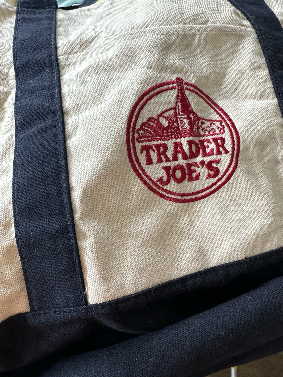 Trader Joe’s Large Canvas Tote Bag. High Collectible In London, China, Australia