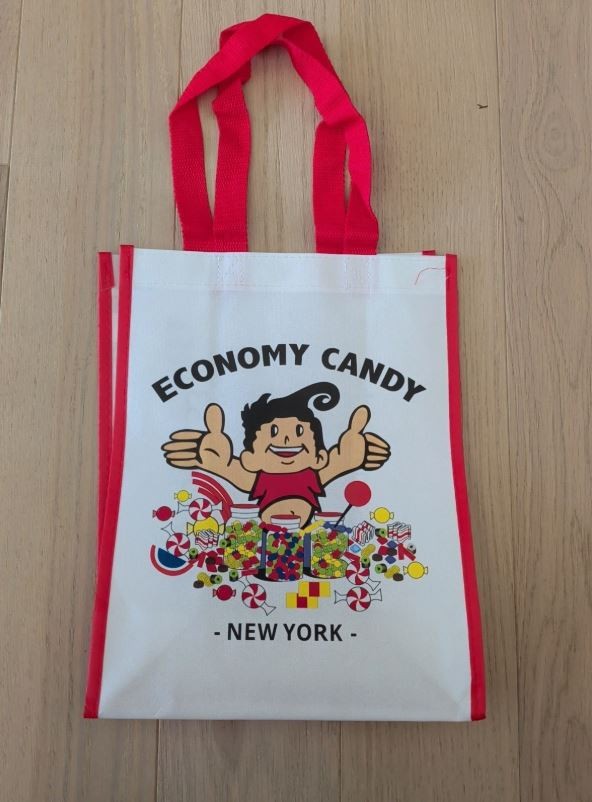 ECONOMY CANDY NYC NEW YORK CITY TOTE SHOPPING BAG LOGO 12.5 x 10
