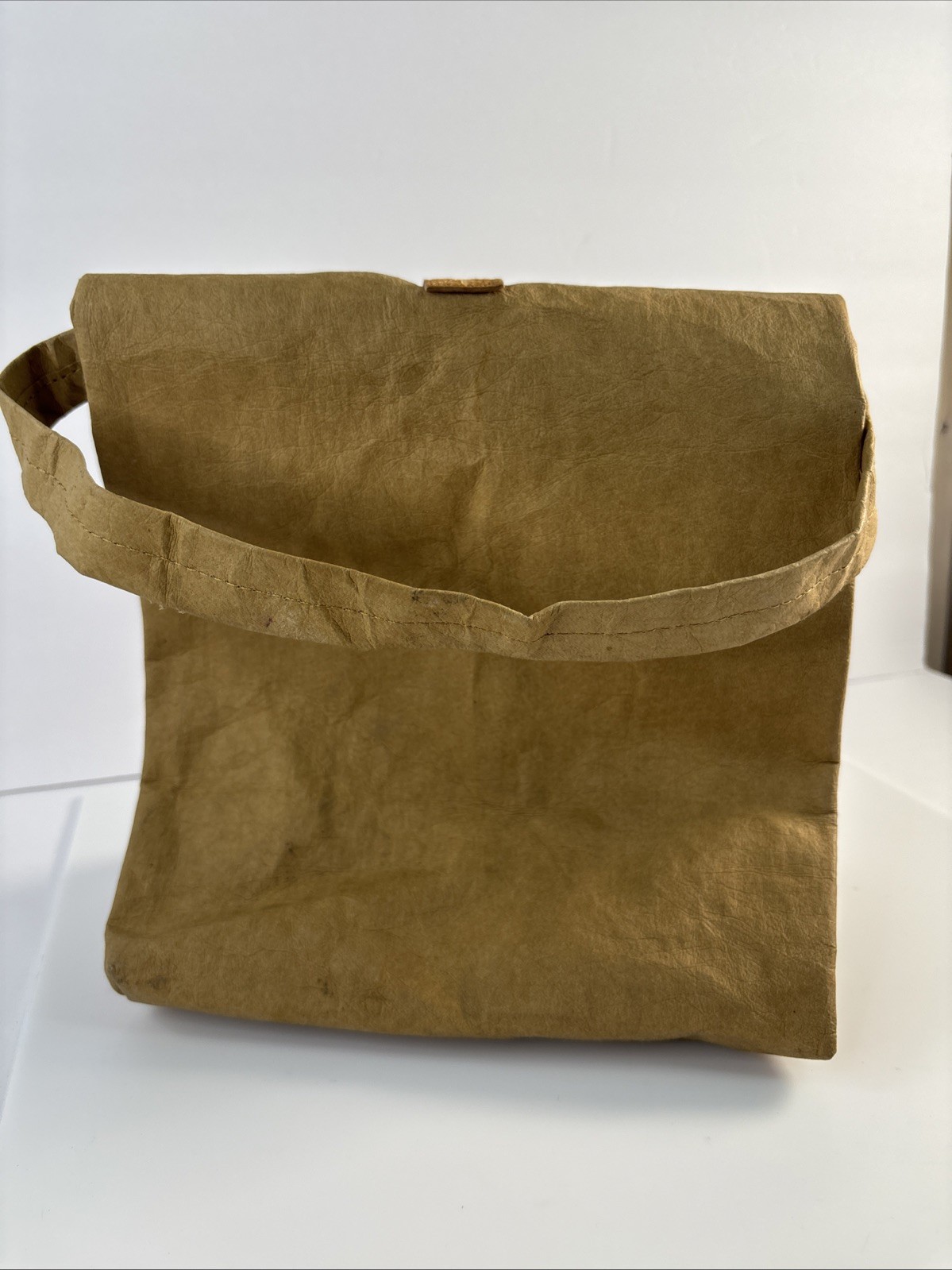 Trader Joe’s Washable Reusable Paper Lunch Bag Used Stained