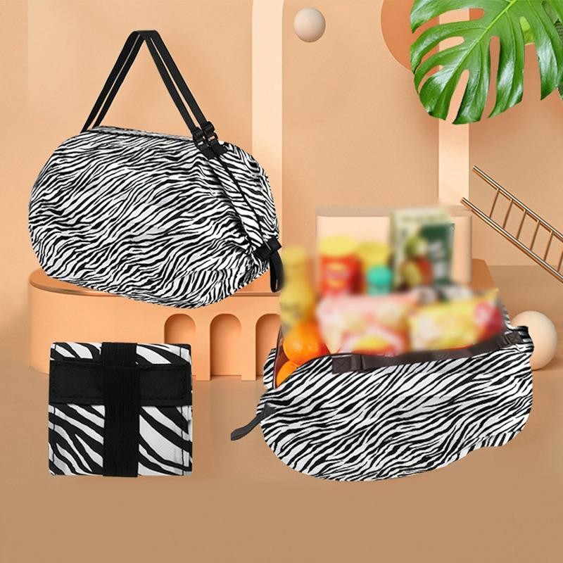Large Foldable Shopping Bag Reusable Eco Bag Grocery Package Beach Toy Storage B