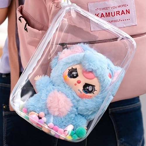 Ita Bag Plush Pouch Fits 10cm 15cm and 20cm Dolls Perfect for Oshikatsu Plush