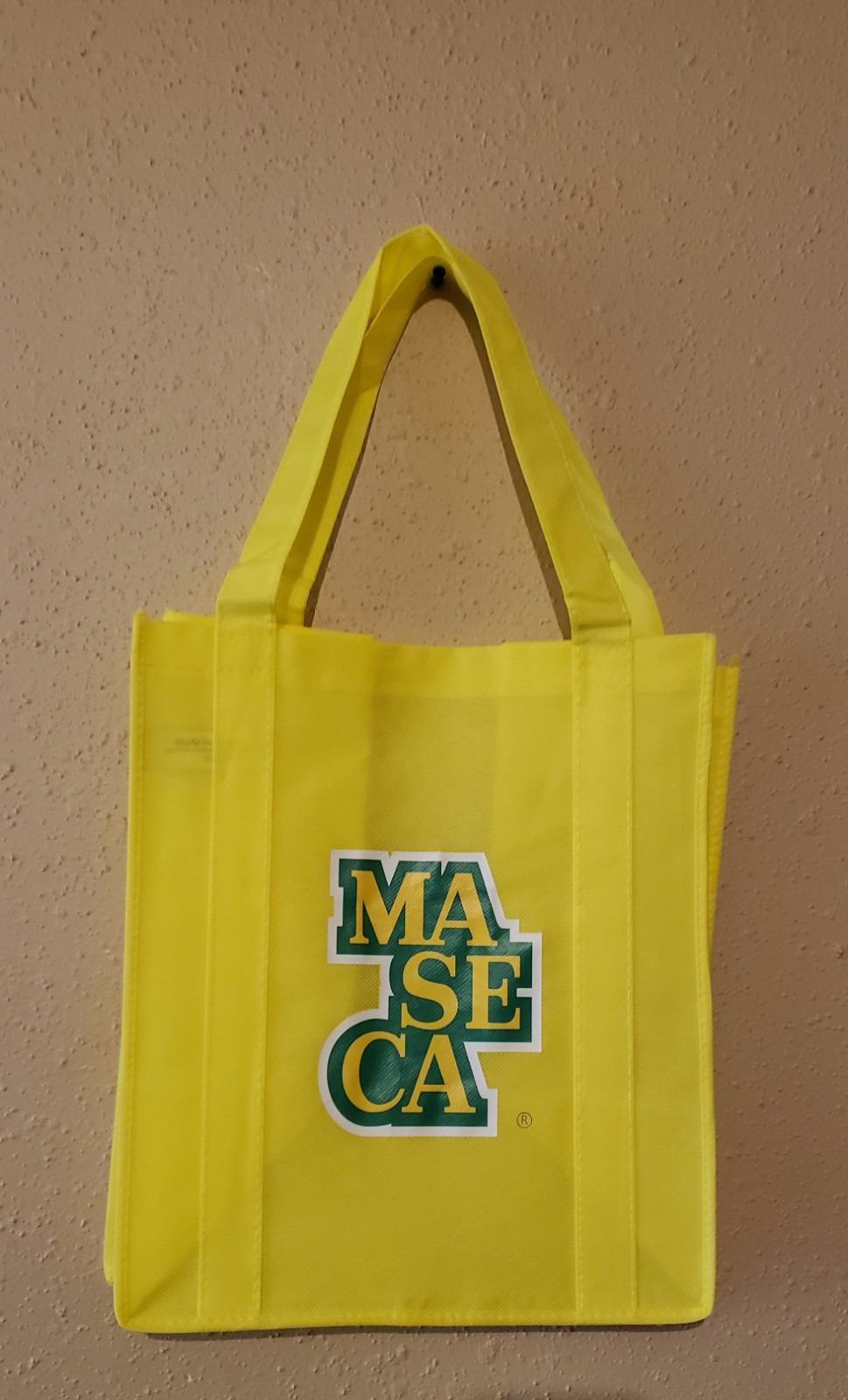 New Maseca Reusable Shopping Bag Eco-Friendly 100% Recyclable 13in.x9.75in.x15in