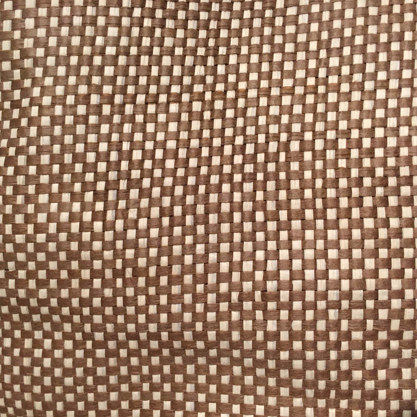 New Reusable Tote X-Large Shoulder Bag Brown Woven Eco Shopper Beach Carry-All