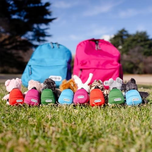 [Niki] OUTDOOR PRODUCTS Keychain Tiger 10cm Backpack Orange Kids W6×D7×H10cm