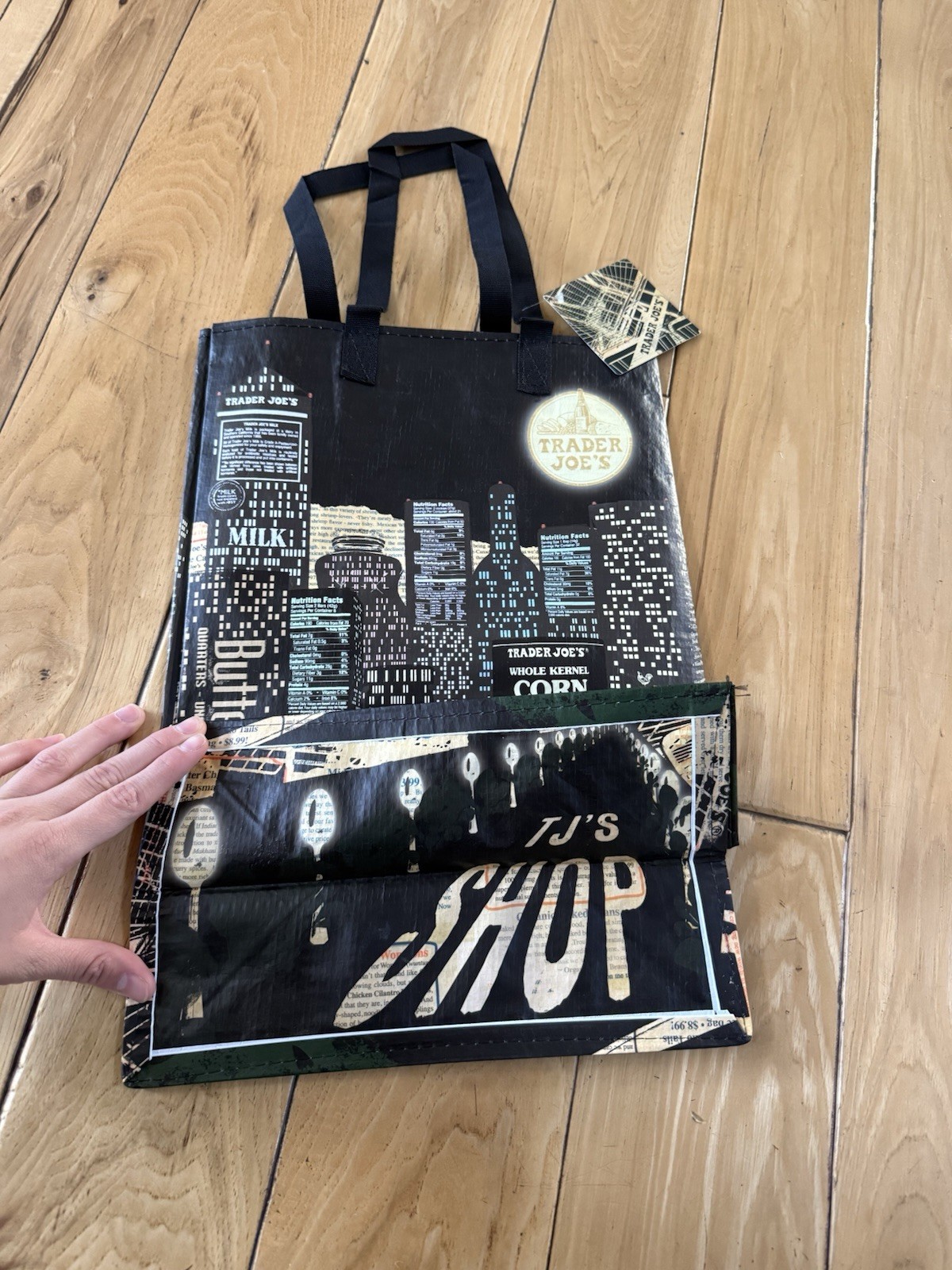 Trader Joe’s NWT Nocturne Reusable Shopping Bag