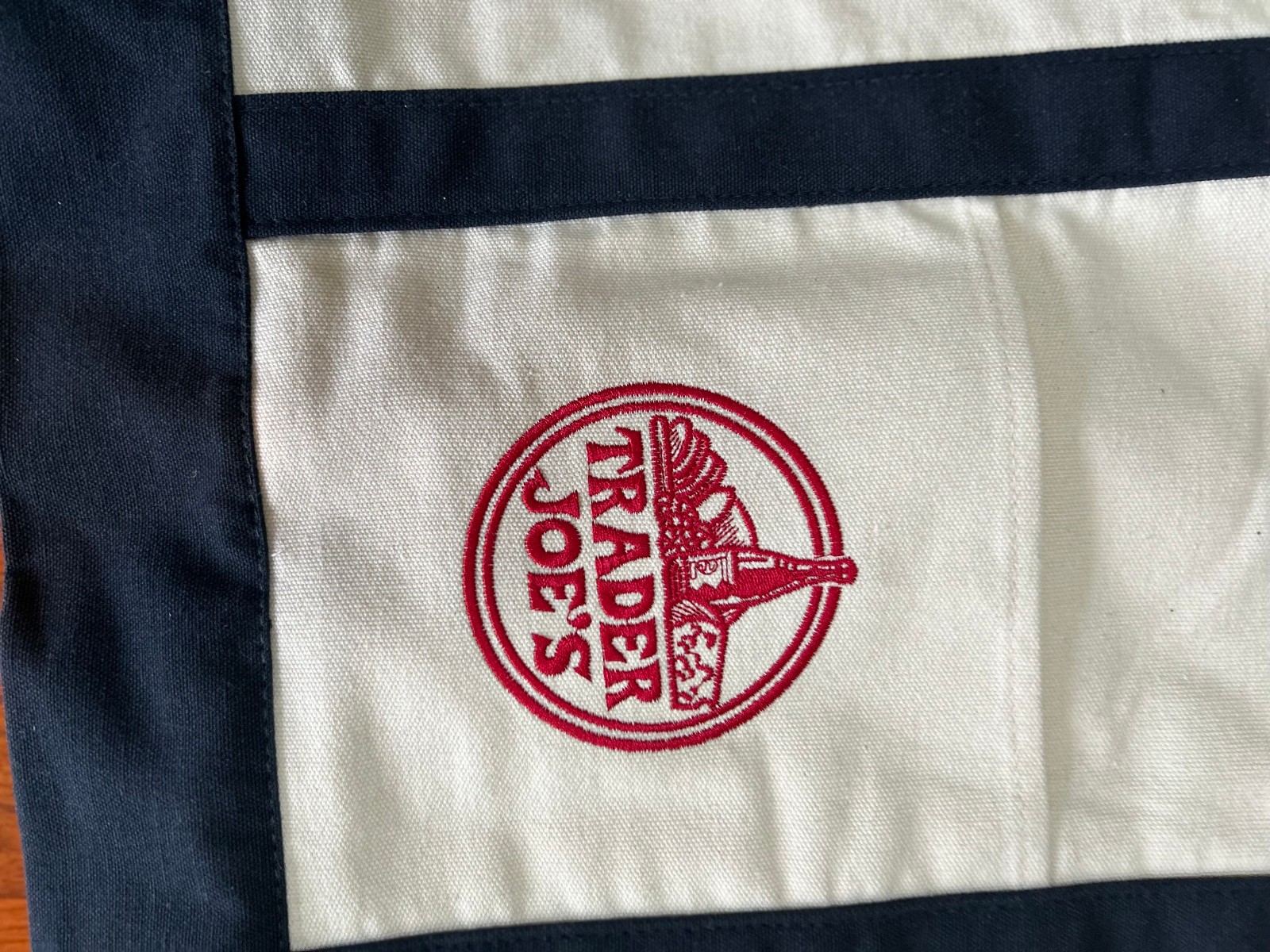 New Trader Joe’s Large Tote Bag BLUE