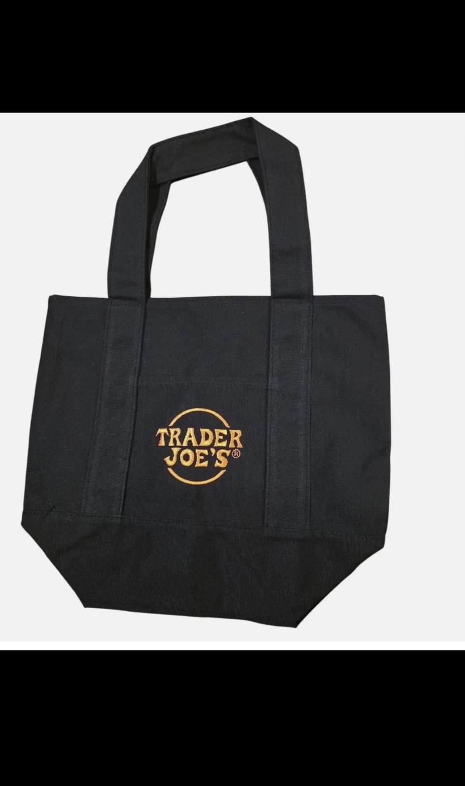Trader Joe’s Mini Halloween Canvas Tote Bag – Limited Edition – NEW SET OF 4