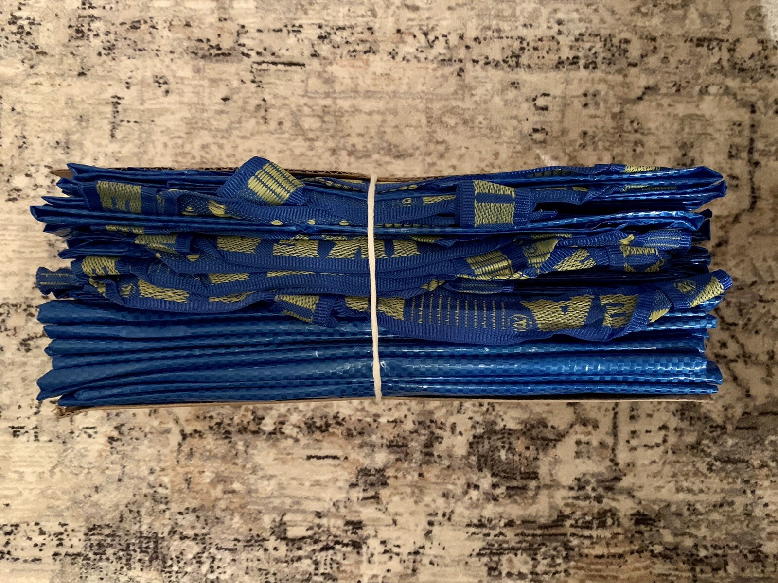 ****20 NEW IKEA Frakta Large Shopping Bag – Blue, LOT, BULK **** 172.283.40